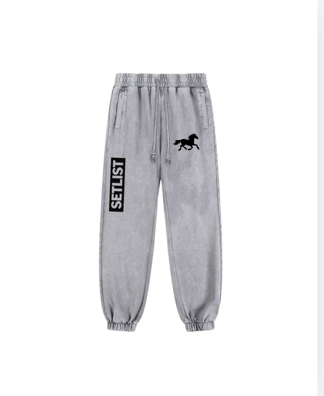 Vintage Wash Grey Setlist Sweatpants