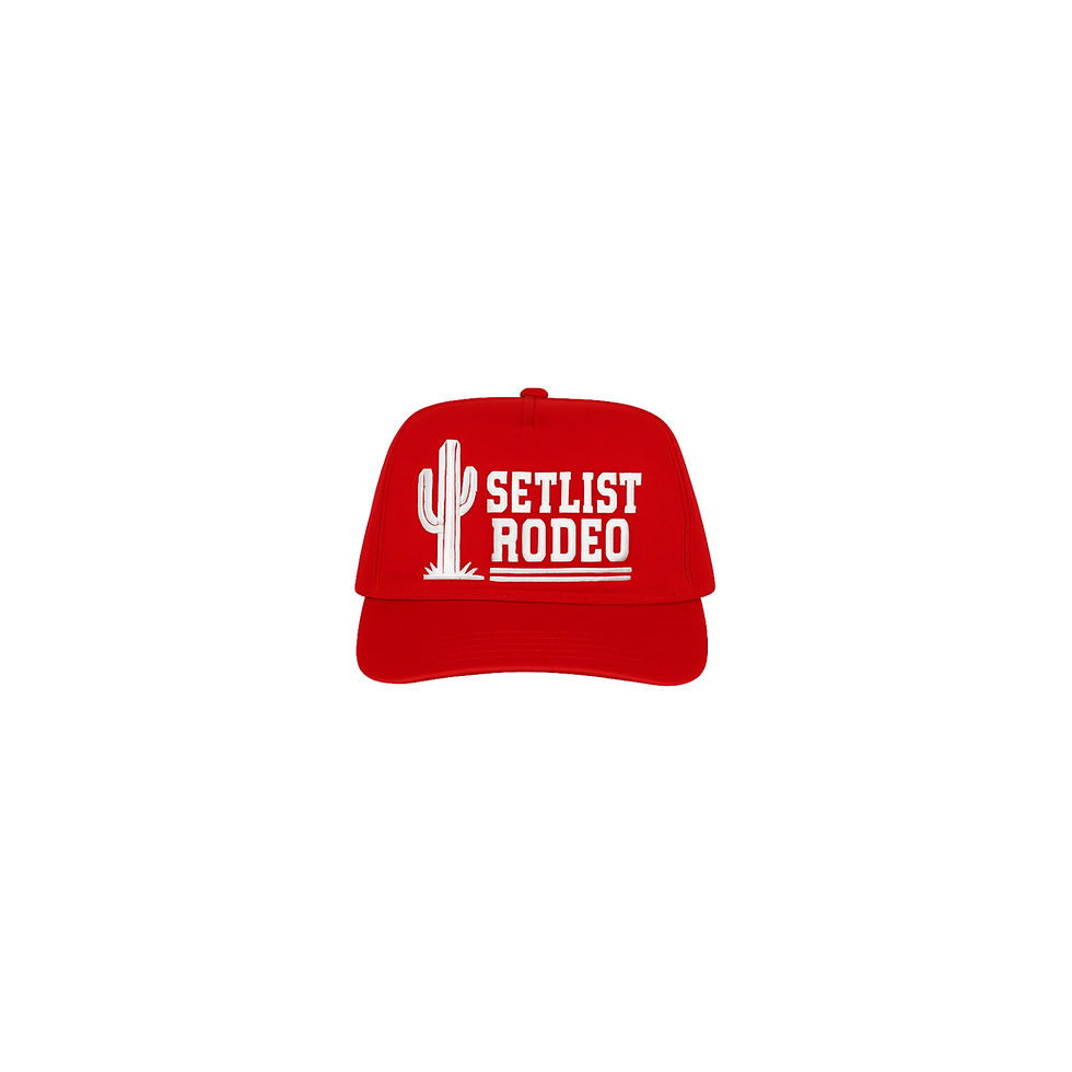 Thumbnail: Setlist Rodeo Cap – Western Graphic Edition