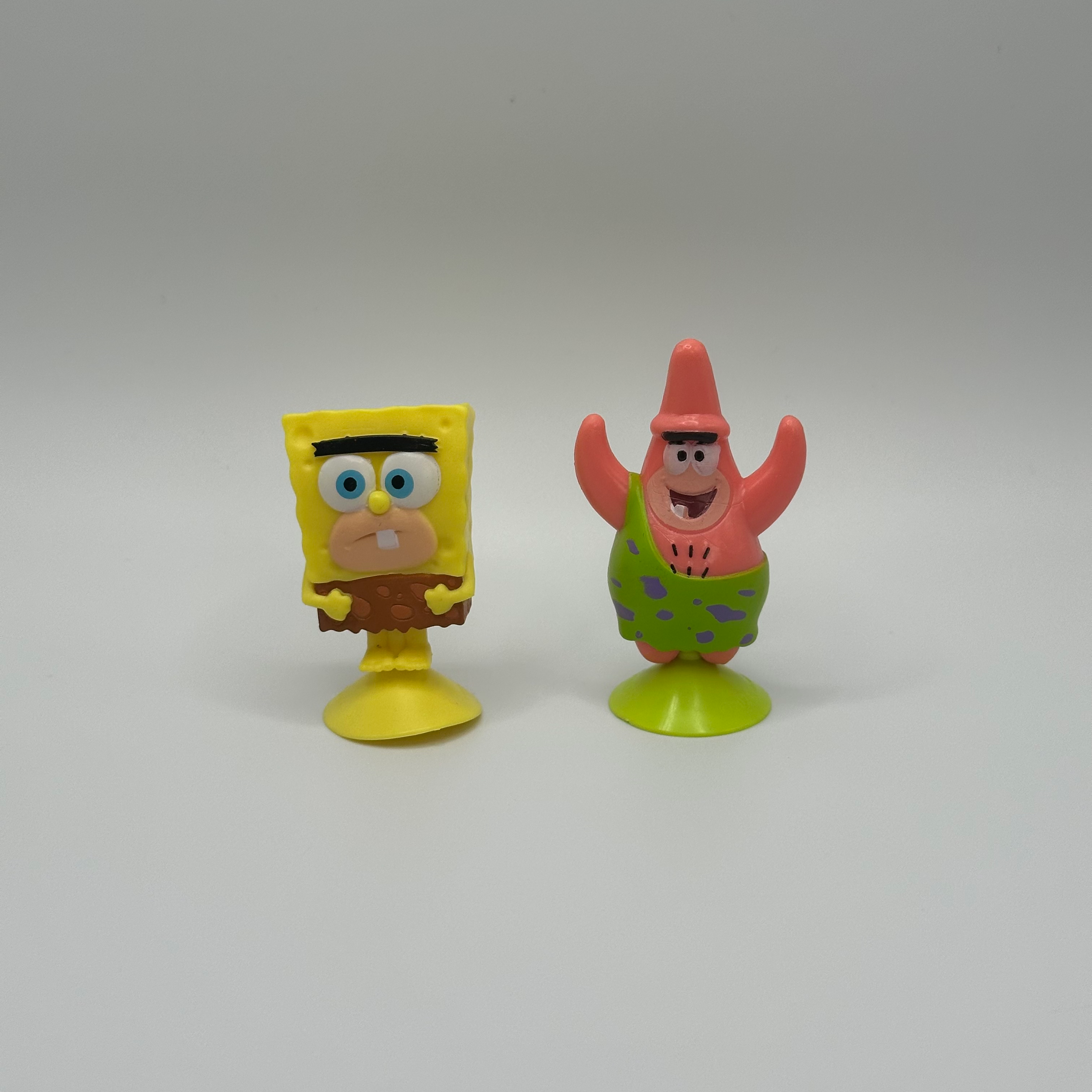 Caveman SpongeBob and Patrick Chibi Snapz Figurines