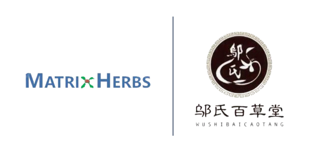 The logo Matrixherbs & Wu Shi BaiCaoTang