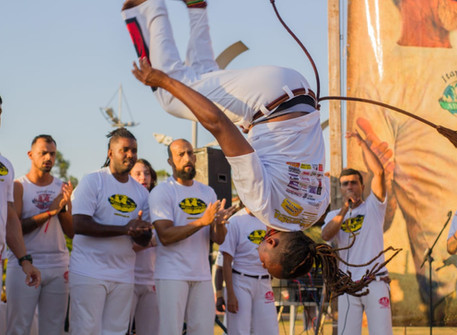 Rodas de capoeira: um território coletivo