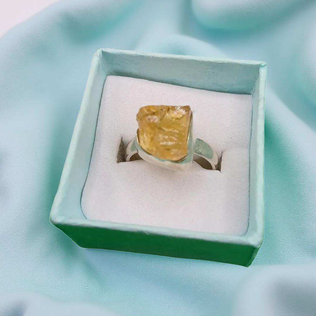 Citrine Silver Ring 💍☀️