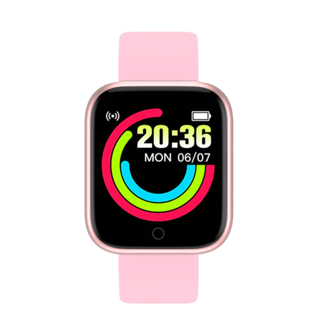 D20 esporte smartwatch masculino feminino bluetooth freqüência cardíaca monitor