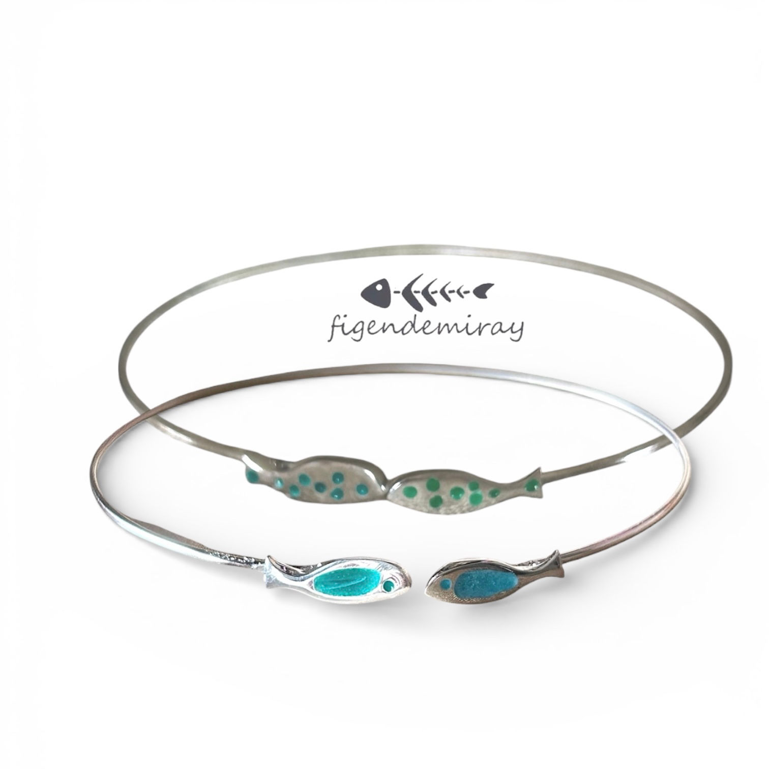 Gümüş Bilezik Hayal Balık 