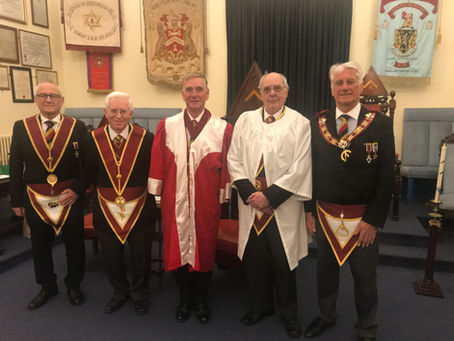 King David's Council of Reflection Installation Meeting & Silver Trowel