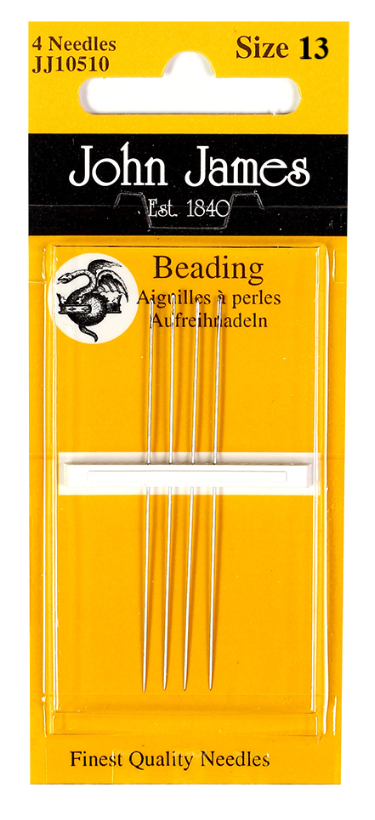 Miniaturbild: Perlnadeln Größe 10, 12 und 13, von John James