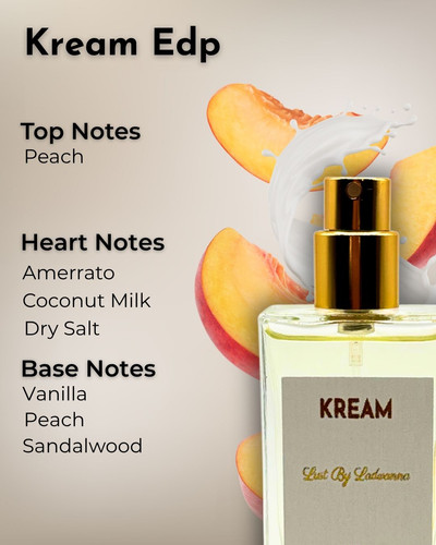Kream Perfume – Peaches & Cream Scent | Lust By Ladwanna