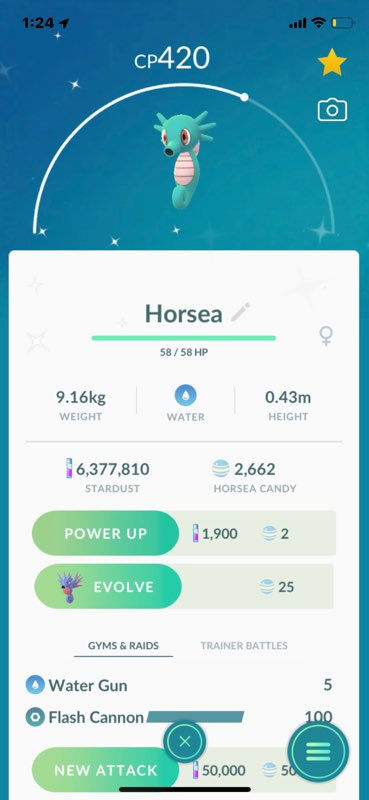 SHINY HORSEA