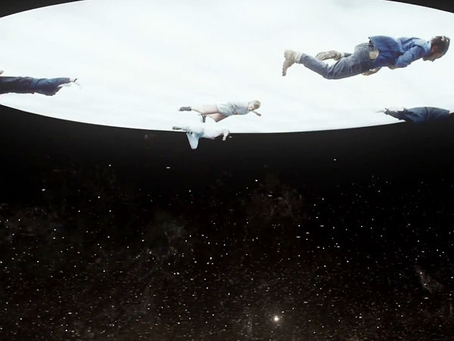 Röyksopp & Robyn floating in space
