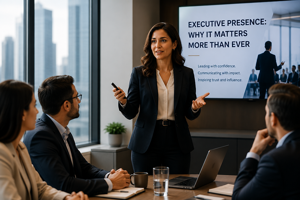 Executive Presence: Why It Matters More Than Ever