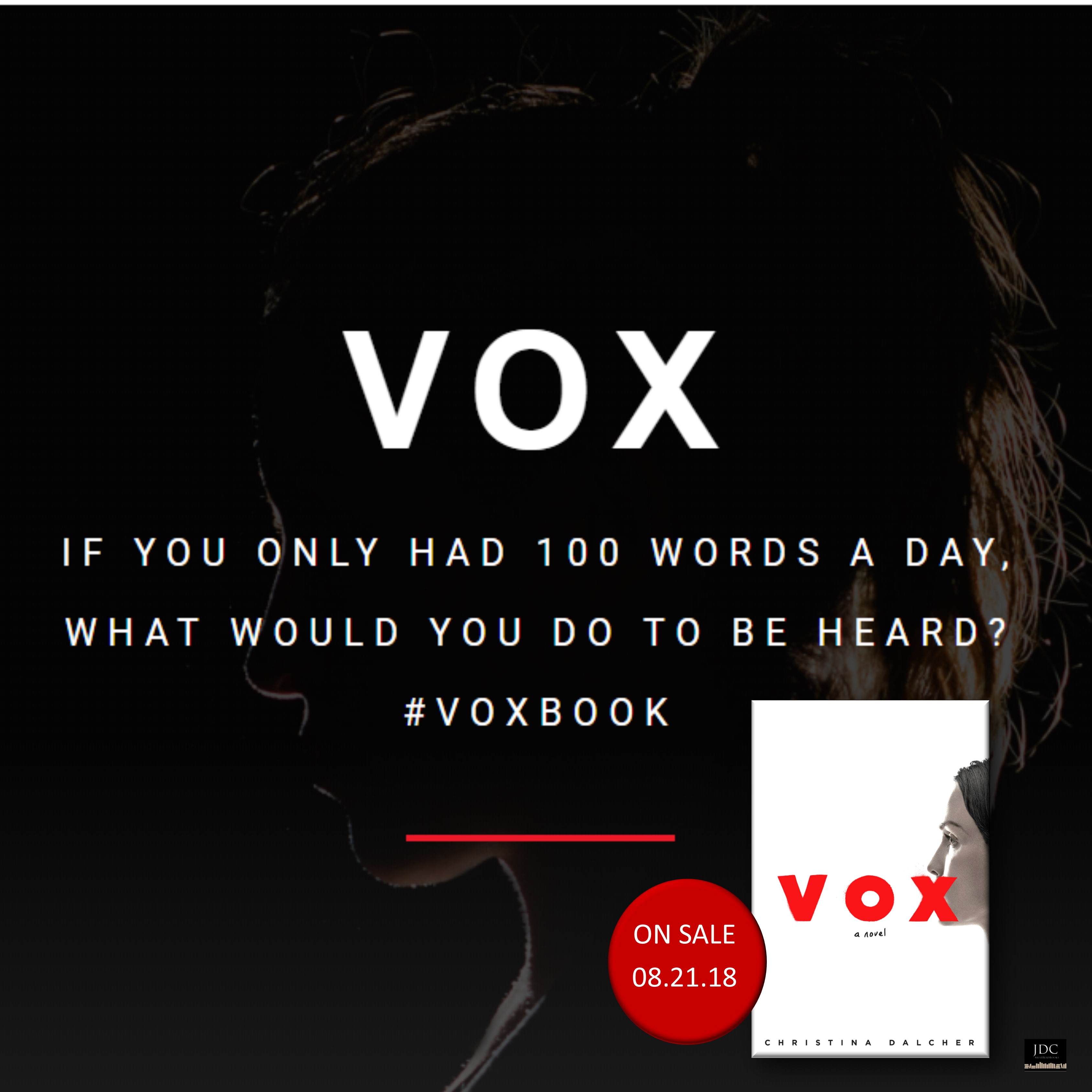 vox a novel vox a novel