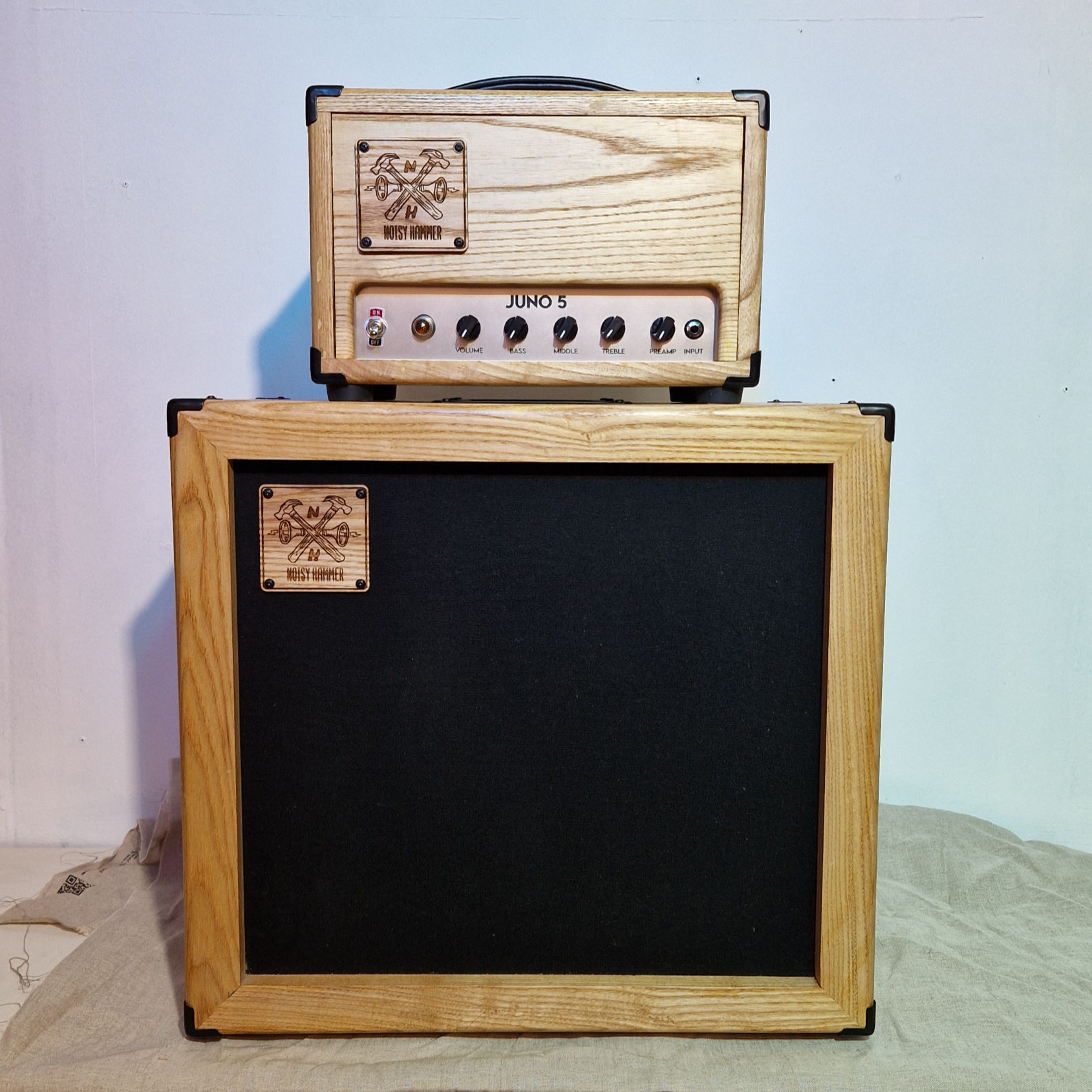 Handwired Valve Amp Amplifier UK Hardwood Guitar Guitarist 5W 1x12 Cab Cabinet