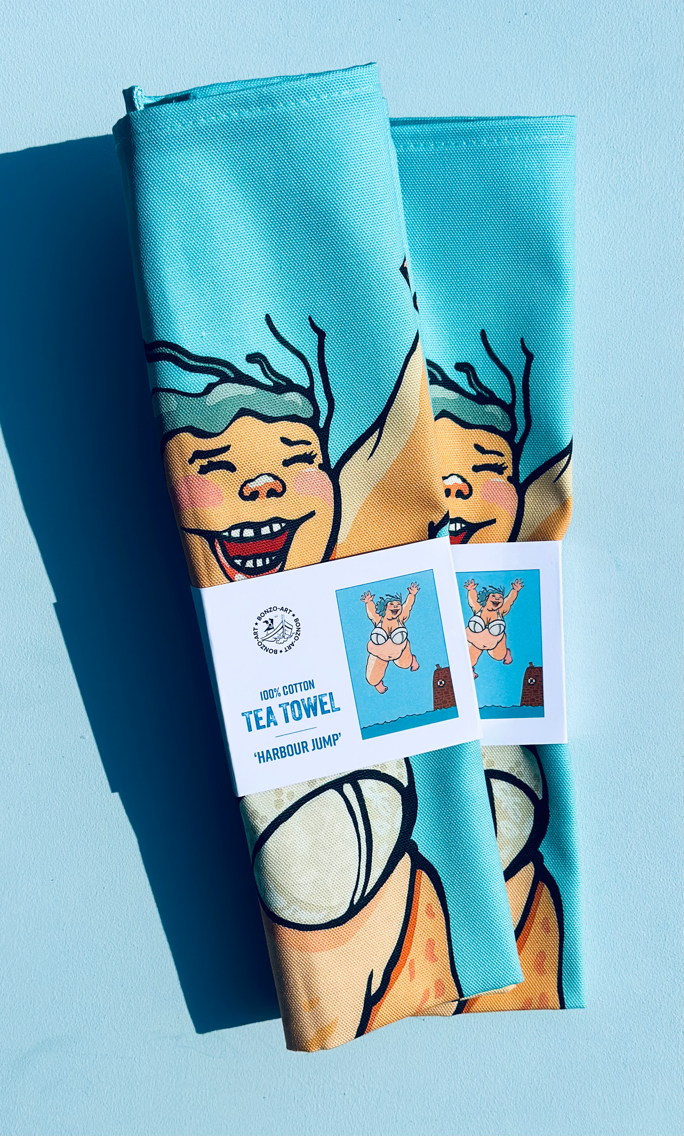  Jump Tea Towel