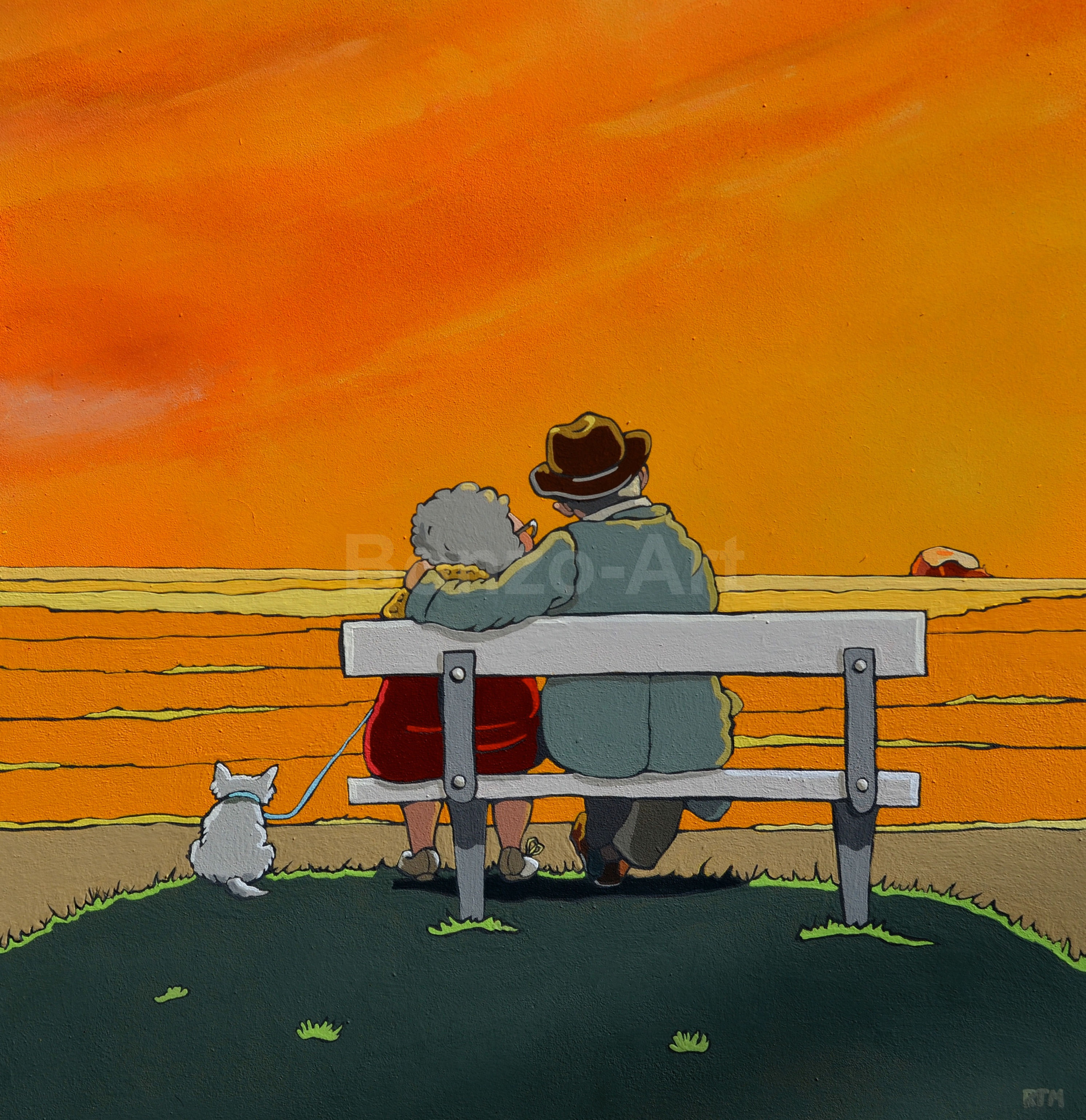 Nights Are Warm And Days Are Young - SOLD