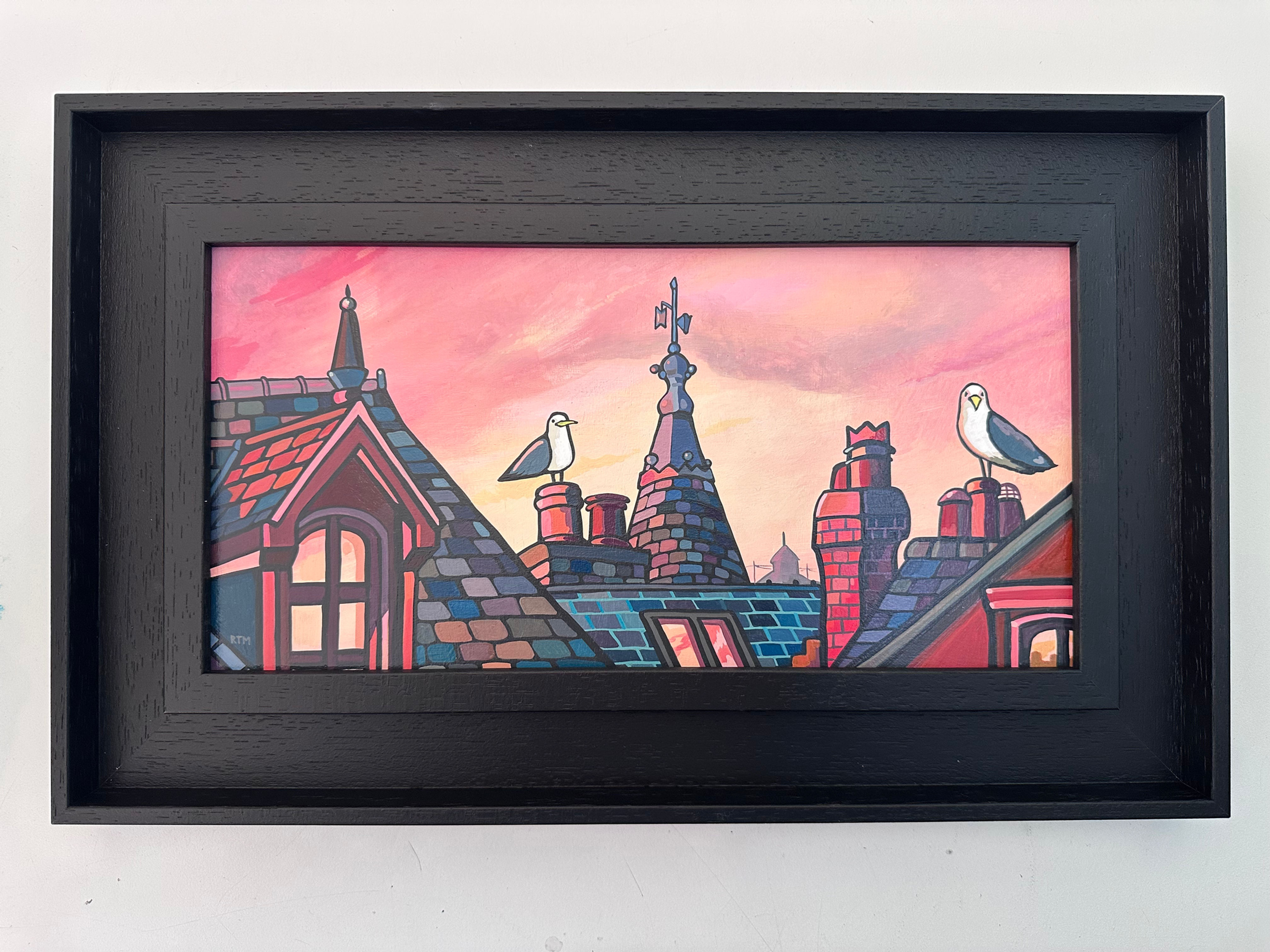 Early Birds -original painting 