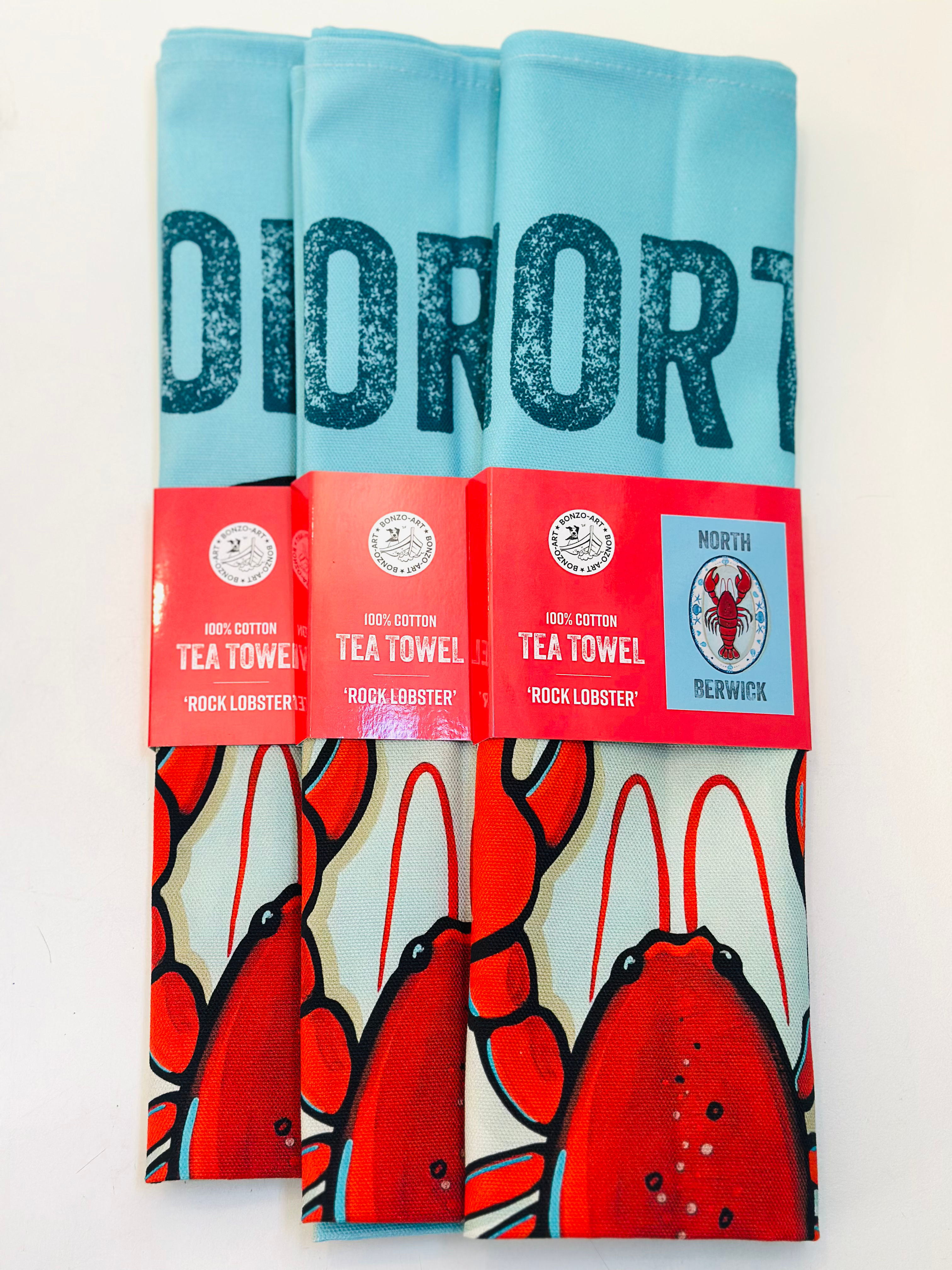 Rock Lobster Teatowel