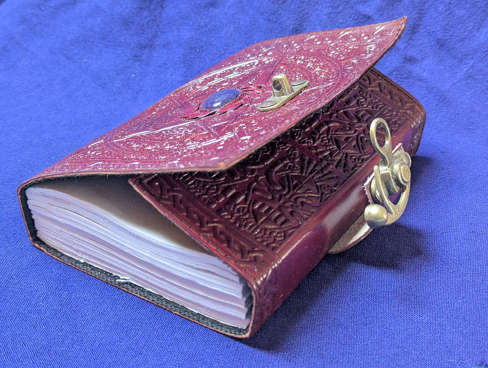 Miniature : Lapis Lazuli Pentacle Journal