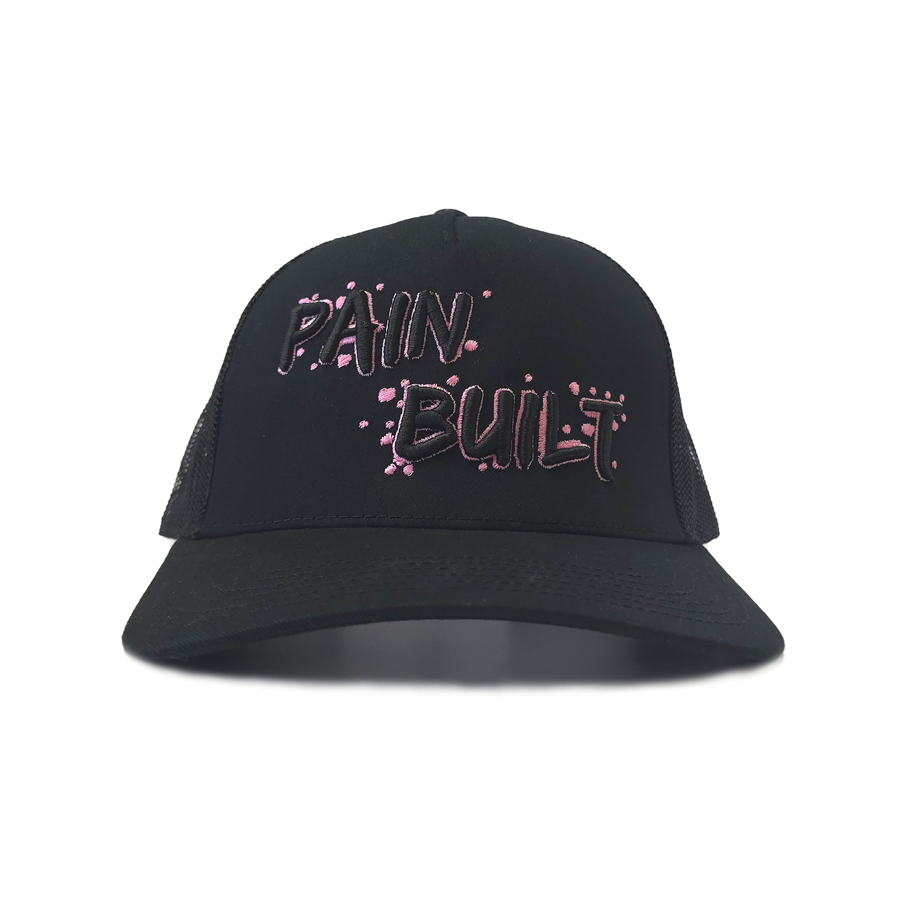 PAIN BUILT TRUCKER HAT - BUBBLEGUM PINK