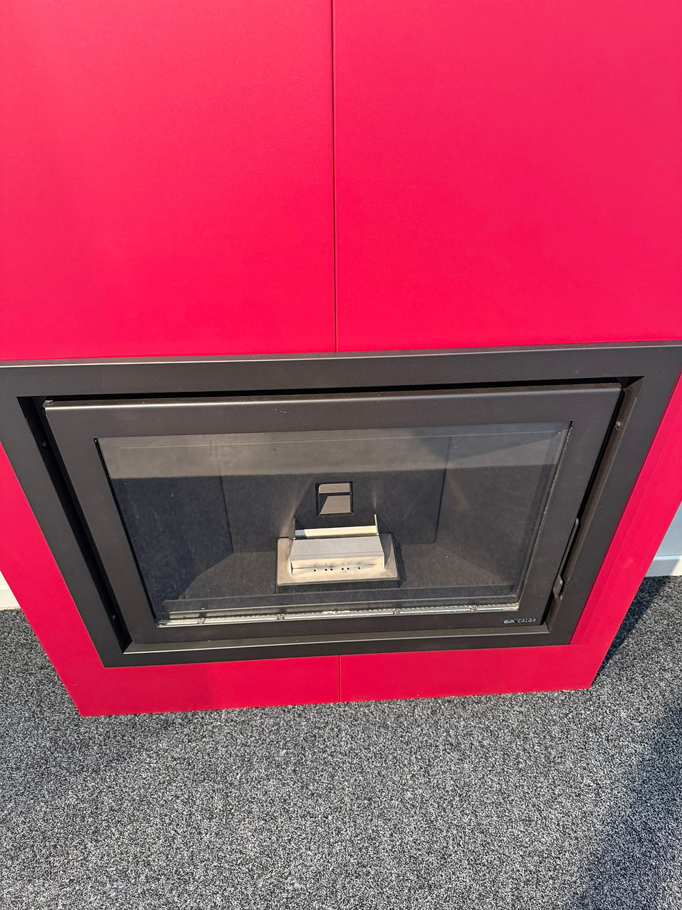 Miniatiūra: Granulinė krosnelė Eva Calor Mirko 9 kW