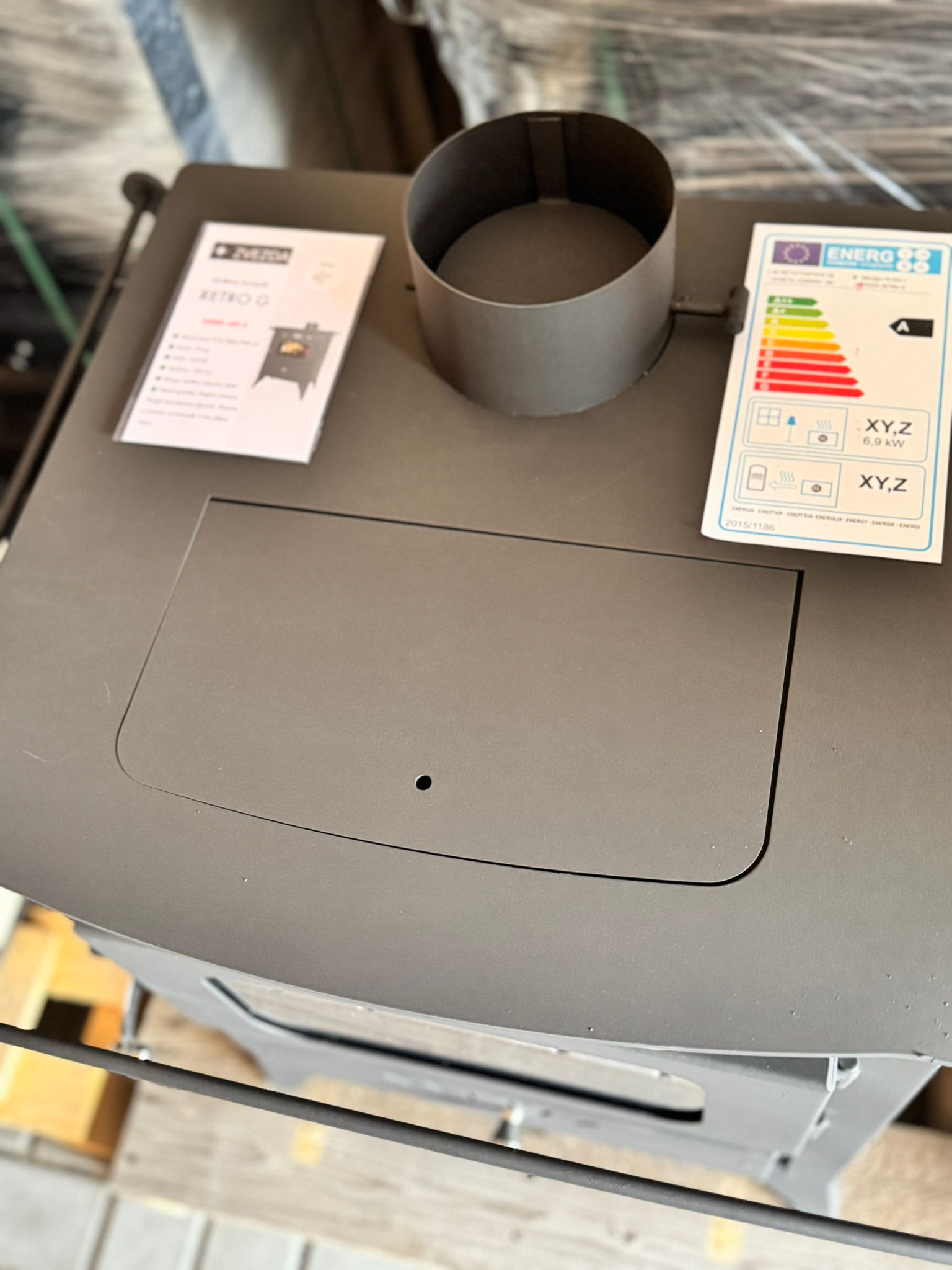 Bulgariška malkinė krosnelė Retro G