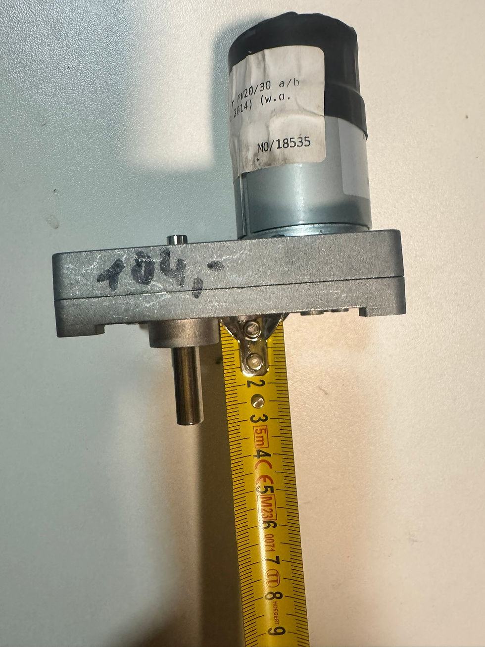 Miniatiūra: D0052 Vidinio sraigto pavara, Pelltech PV20/30 a/b