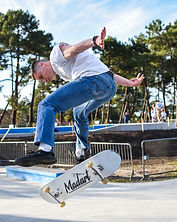 Skateboard skatepark