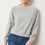 Thumbnail: LILLA P RAGLAN SWEATSHIRT HEATHER GREY