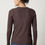 Thumbnail: LILLA P LONG SLEEVE BIAS CREWNECK