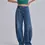 Thumbnail: SAYAKA DAVIS LIGHT BLUE BARREL DENIM PANT