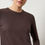 Thumbnail: LILLA P LONG SLEEVE BIAS CREWNECK