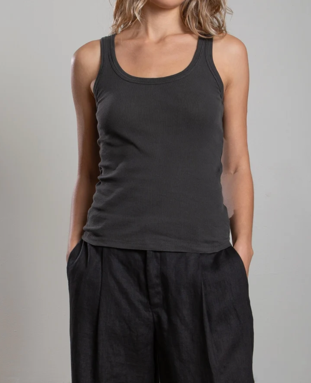 PHARAOH CASS TANK VINTAGE BLACK