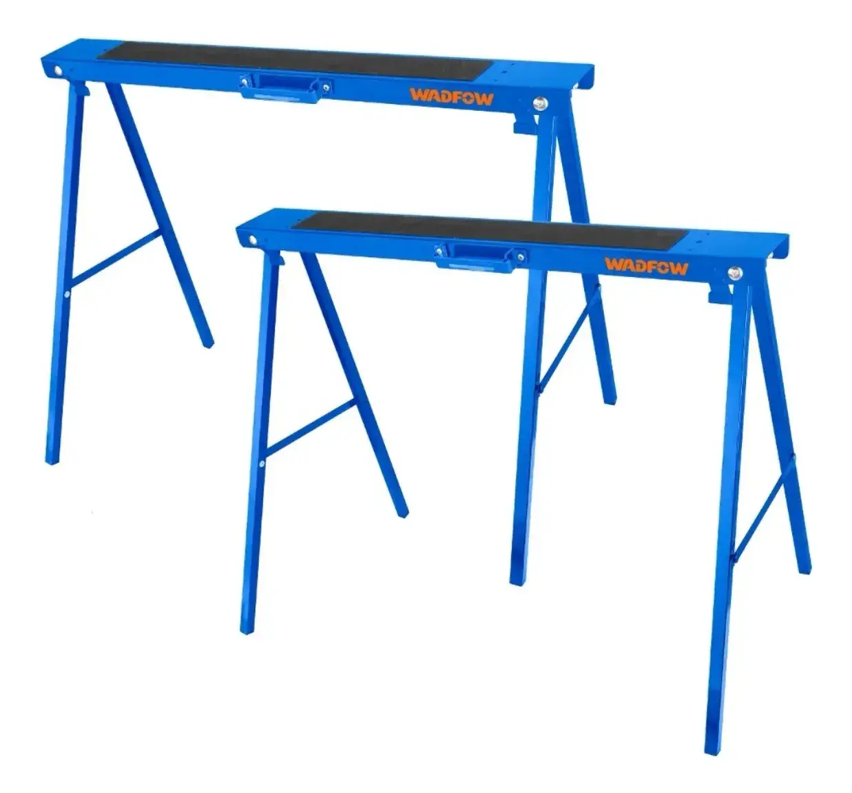 Set 2 Caballetes Plegables Wadfow 100 Kg 99x48x78 Cm