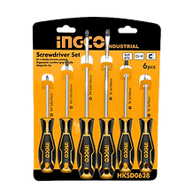 JUEGO DE DESTORNILLADORES INGCO