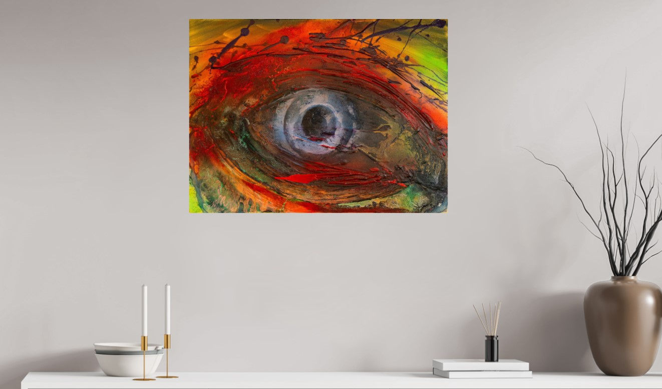 Creation of the soul - Dibond print - 80x60 cm