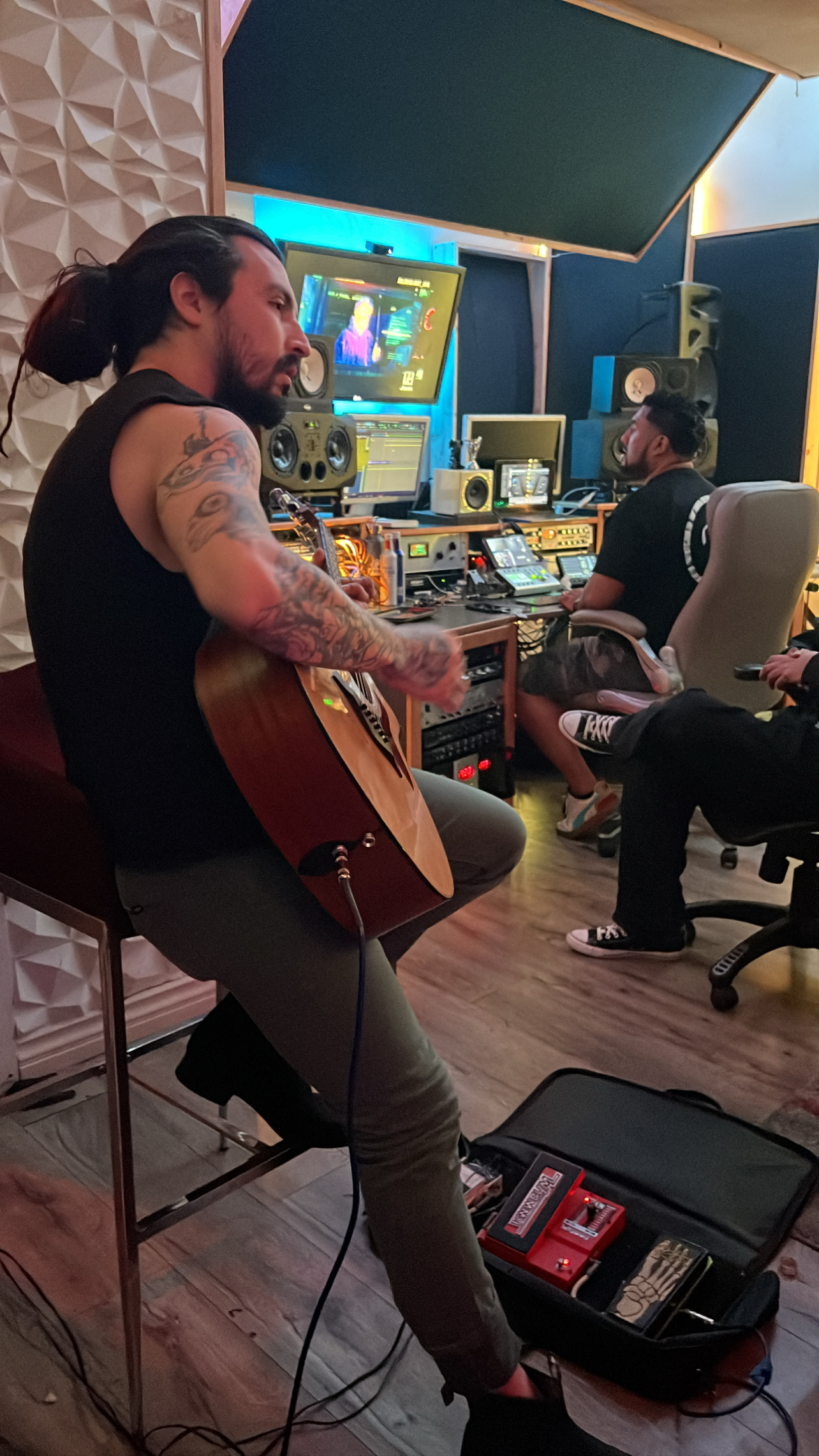 Chokobeats studio control room