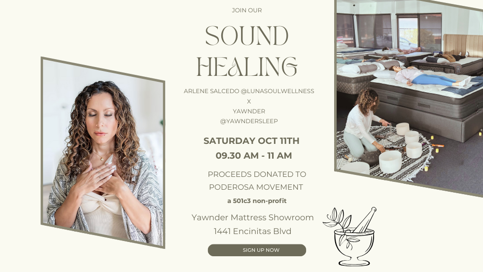 Rest, Rise & Restore: A Sound Bath that Gives Back