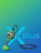 Xplus Videoendoskop vor Produktlogo