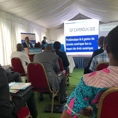 Data Governance (1/2) - IGF 2020 Cameroon