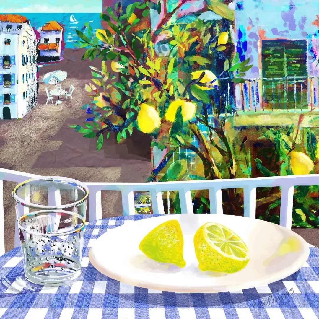 Lemons on the table