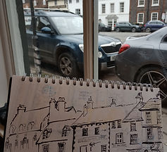 View from The Marlborough pub