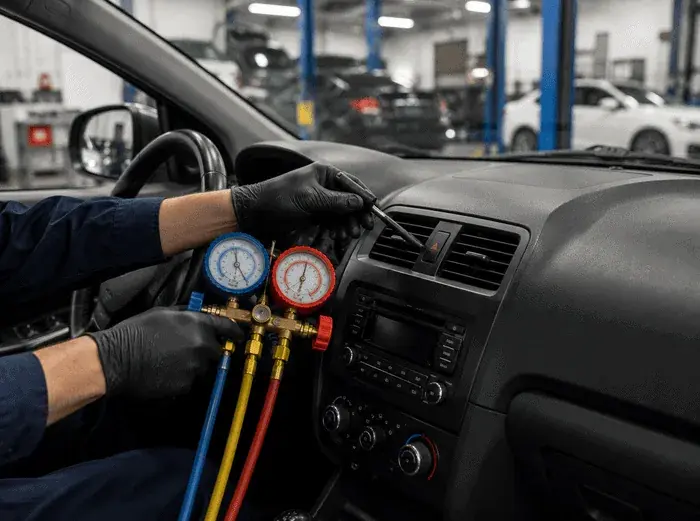 Fast car AC repair service