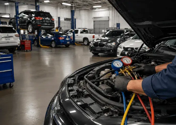 Auto AC service for all vehicle makes