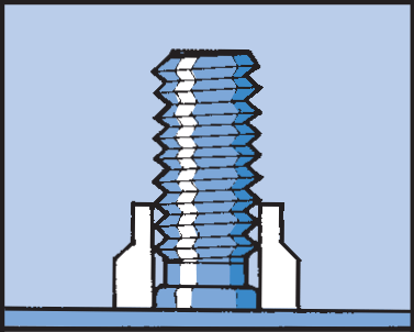 Drawn Arc Stud Welding: Placing Stud on Plate