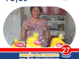 PROJETO DOAÇÃO FRANGOS - INSTITUTO SOCIAL VALORIZANDO VIDAS