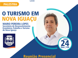 O TURISMO EM NOVA IGUAÇU - Por Mário Pereira Lopes