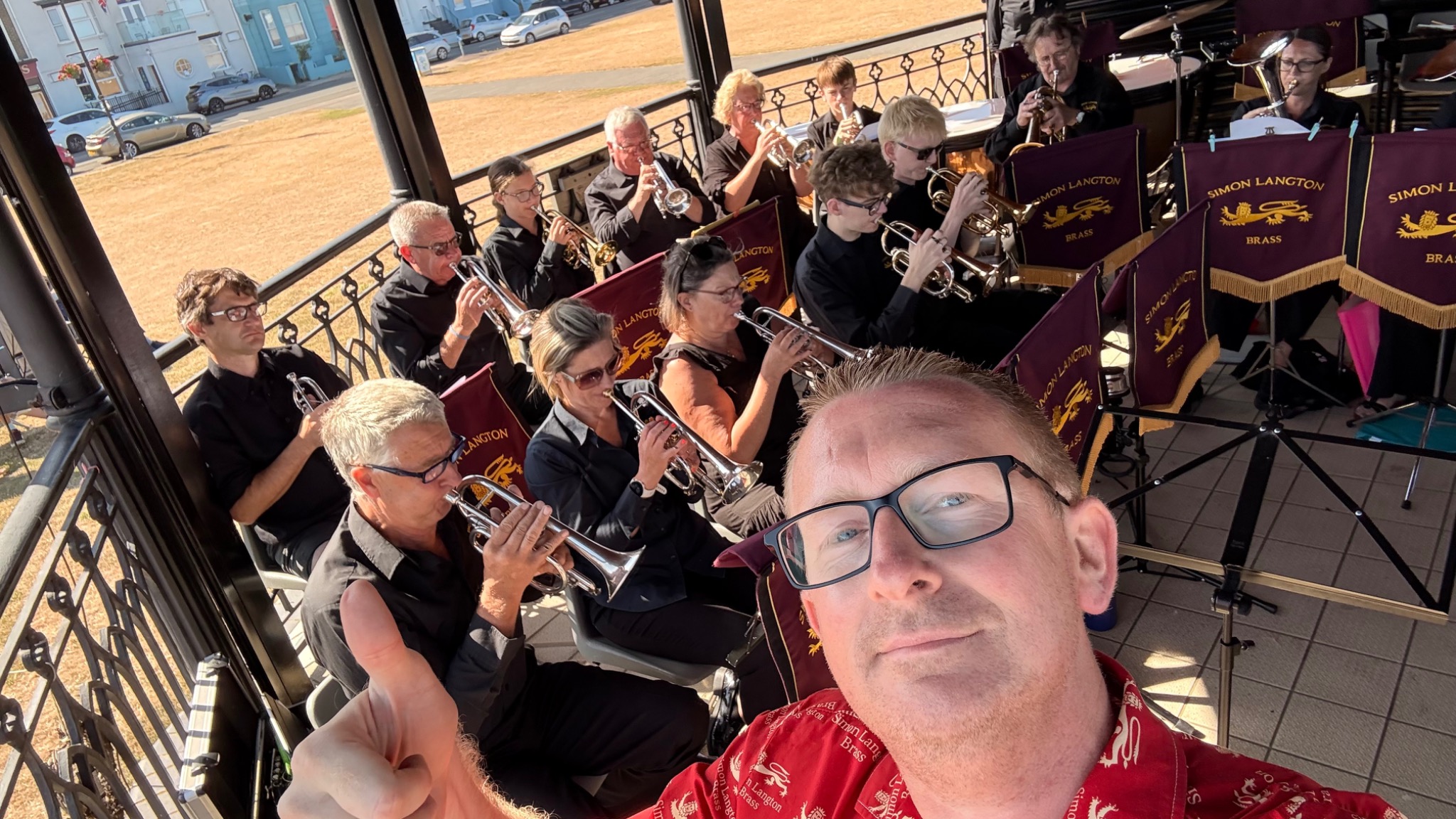 Simon Langton Brass musical activities
