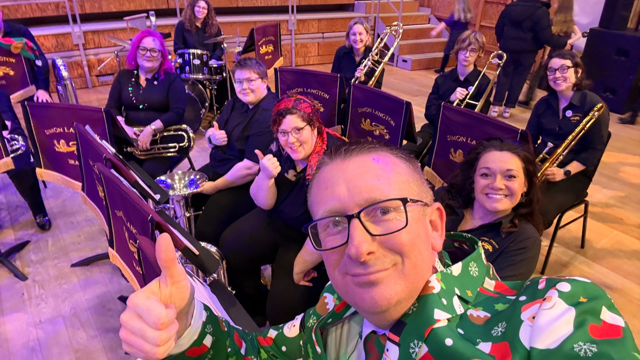 Simon Langton Brass at the Gulbenkian Concert 2025, photograph 5