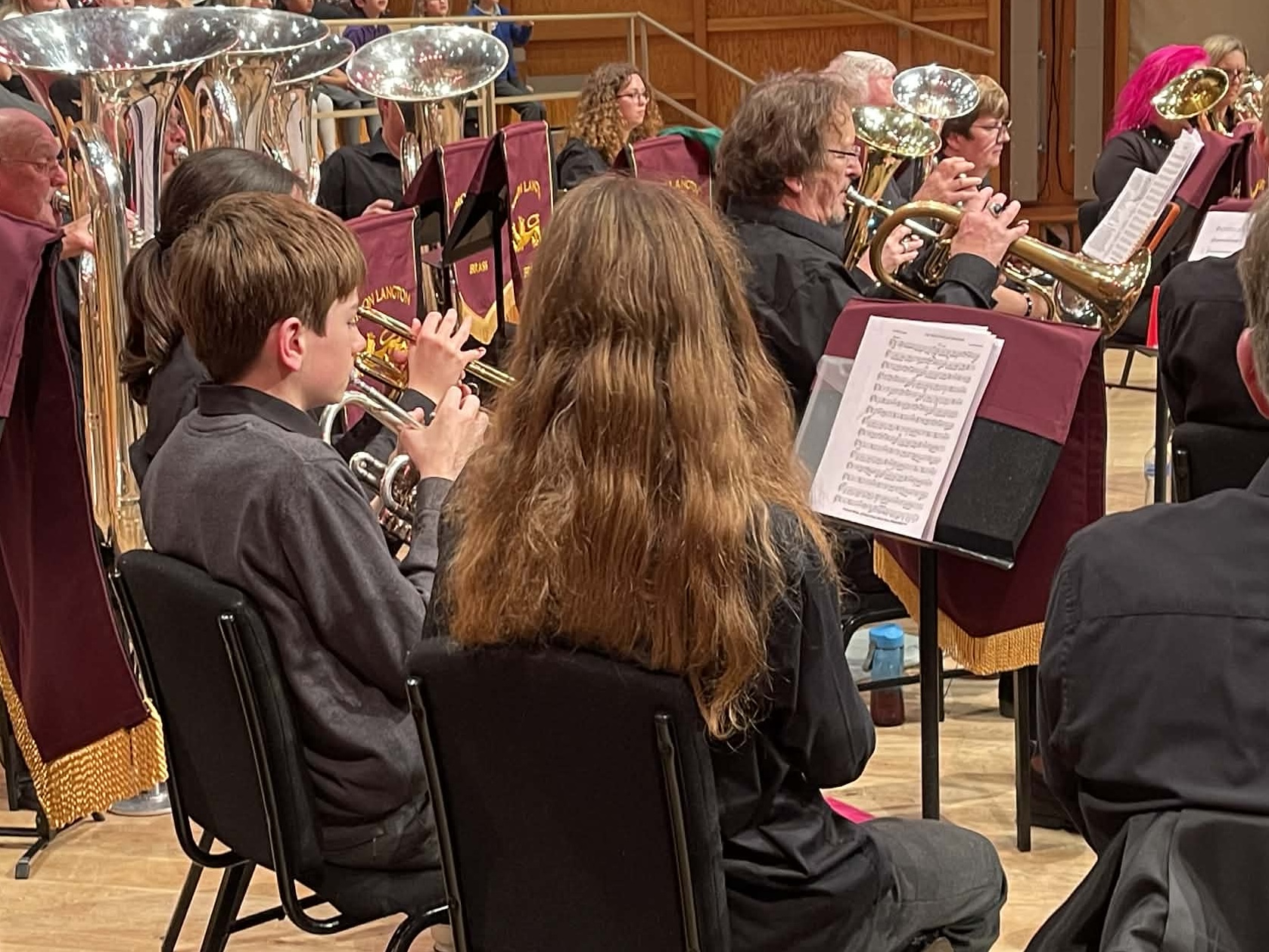 Simon Langton Brass at the Gulbenkian Concert 2025, photograph 2