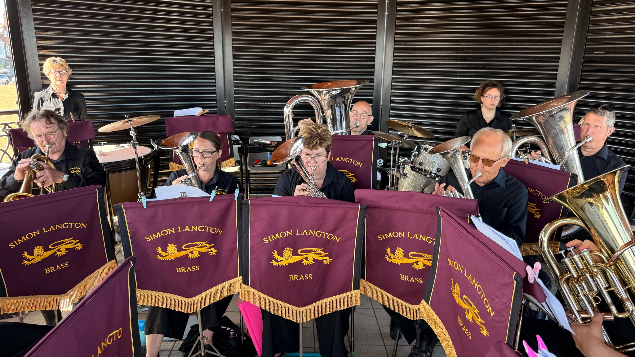 Simon Langton Brass musicians