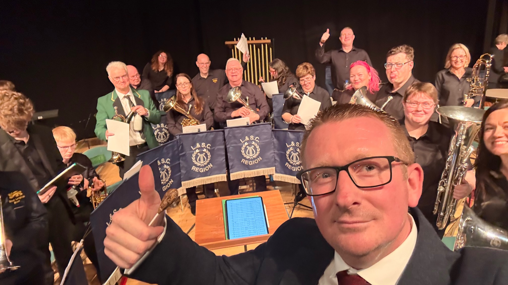 Simon Langton Brass at the London and Southern Counties Regionals 2025, photograph 2